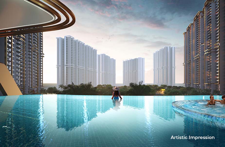 M3M GIC Manesar Swimming Pool